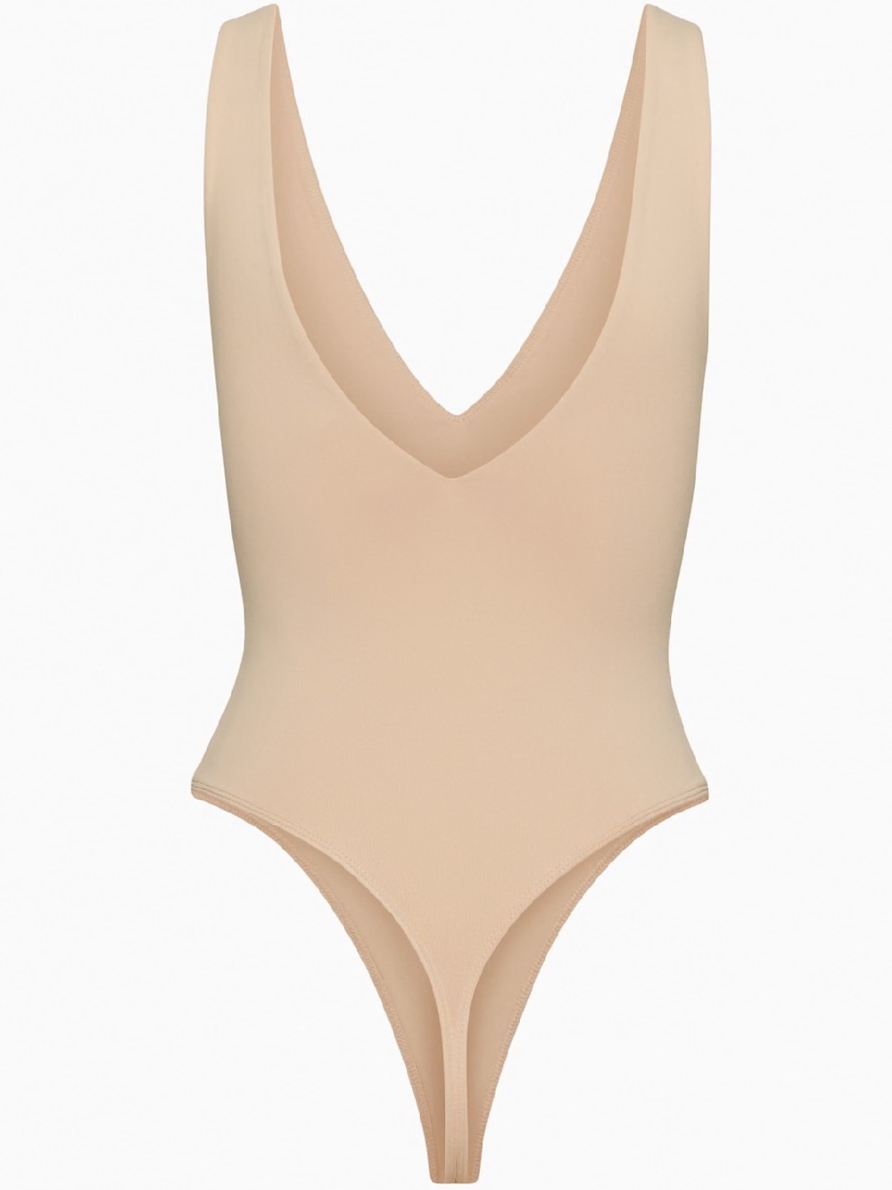 Babaton Contour V-Neck Bodysuit Cream XXS - Picture 4 of 4